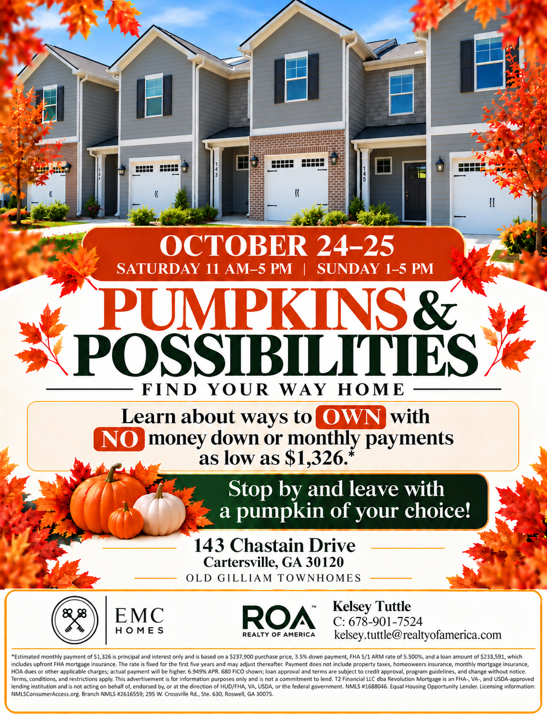 Pumpkins & Possibilities at Old Gilliam Townhomes